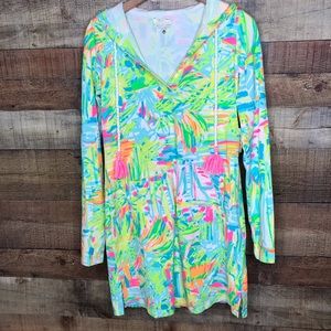 Lilly Pulitzer Riley swim cover up sea salt sun